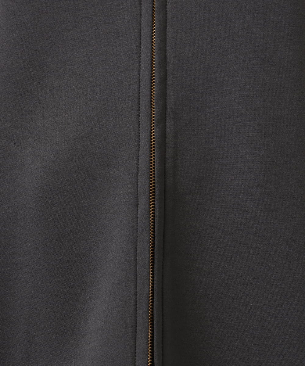 OLJDD09099 eur3(エウルキューブ) 【大きいサイズ】ジップアップブルゾン ダークグレー