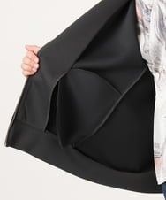 OLJDD09099 eur3(エウルキューブ) 【大きいサイズ】ジップアップブルゾン ダークグレー