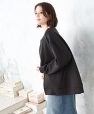 OLJDD09099 eur3(エウルキューブ) 【大きいサイズ】ジップアップブルゾン ダークグレー