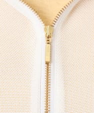 OLJGD12119 eur3(エウルキューブ) 【大きいサイズ】メッシュフーディ―ジャケット ホワイト
