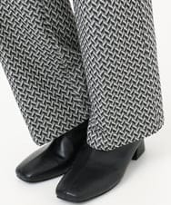 OLLBD22099 eur3(エウルキューブ) 【大きいサイズ】ストレートジャージーパンツ ダークグレー(93)