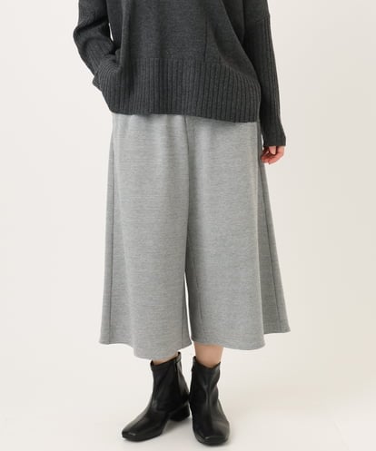 OLLBD28109 eur3 【大きいサイズ】ジャージーキュロットパンツ