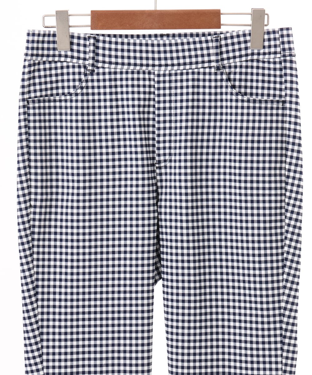 OLLGD15089 eur3(エウルキューブ) 【大きいサイズ/接触冷感】ハイパーストレッチパンツ ネイビー