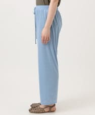 OLLGD20079 eur3(エウルキューブ) 【大きいサイズ】カットプリーツパンツ ブルー