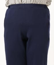 OLLKA03099 eur3(エウルキューブ) 【大きいサイズ】ポンチストレートパンツ ネイビー(57)