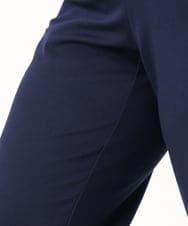 OLLKA03099 eur3(エウルキューブ) 【大きいサイズ】ポンチストレートパンツ ネイビー(57)