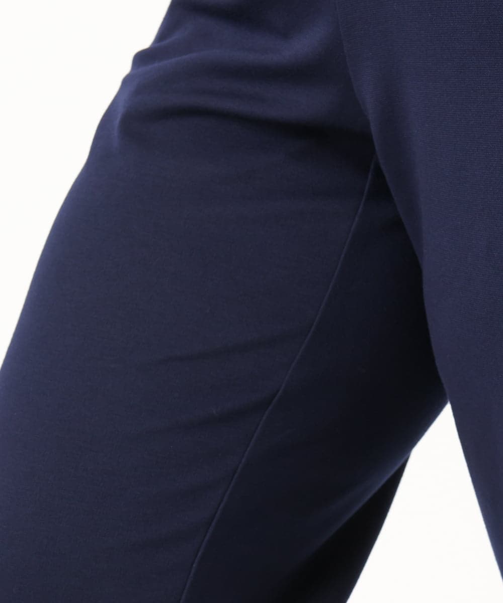 OLLKA03099 eur3(エウルキューブ) 【大きいサイズ】ポンチストレートパンツ ネイビー(57)