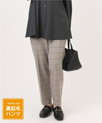 OLLLA10099 eur3 【大きいサイズ】ロイヤルヒート裏起毛テーパードパンツ