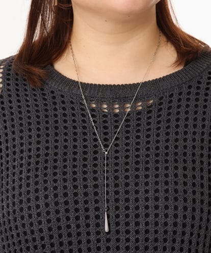 OZ2FD12039 eur3 メタルドロップチェーンステンレスネックレス