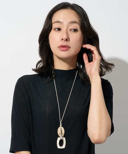 PG2GD21130 GEORGES RECH [日本製]モザイクシェルネックレス