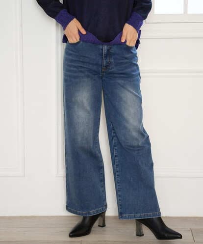PHLAG34290 GEORGES RECH(小さいサイズ) 裏起毛ストレッチデニムパンツ