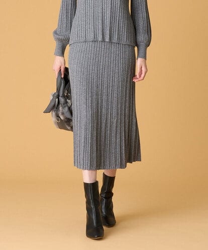 PRHAG42490 CHRISTIAN AUJARD [セットアップ対応]Aラインニットスカート