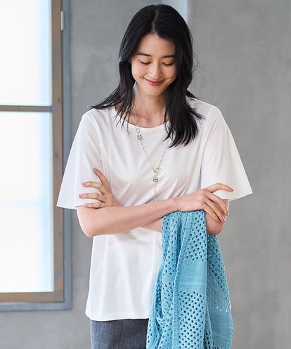 PRKGD28210  スムースフレアーカットソー