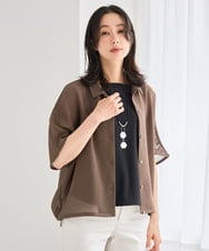 PZBGF55210 GEORGES RECH(ジョルジュ・レッシュ) シアードルマンブルゾンシャツ グリーン