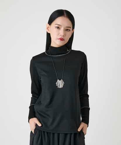 RBKAG25190 HIROKO BIS 配色切替ハイネックインナープルオーバー /洗える