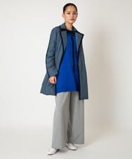 RBLAF30230 HIROKO BIS(ヒロコ ビス) 【アルガンオイル加工】ストレッチワイドパンツ /洗える ベージュ
