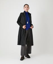 RBLAG20280 HIROKO BIS(ヒロコ ビス) グレンチェックハイウエストタックパンツ イエロー