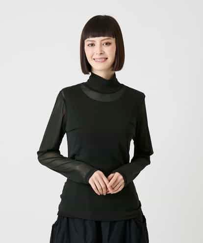 REKAG85080 HIROKO BIS シアーハイネックプルオーバー /洗濯機で洗える