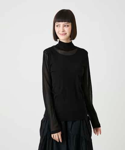 REKAG85080 HIROKO BIS シアーハイネックプルオーバー /洗濯機で洗える