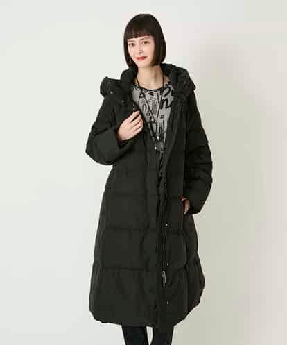 RLUAD56650 HIROKO BIS GRANDE 【大きいサイズ/札幌東北・オンライン限定】ロング丈フーディーダウンコート