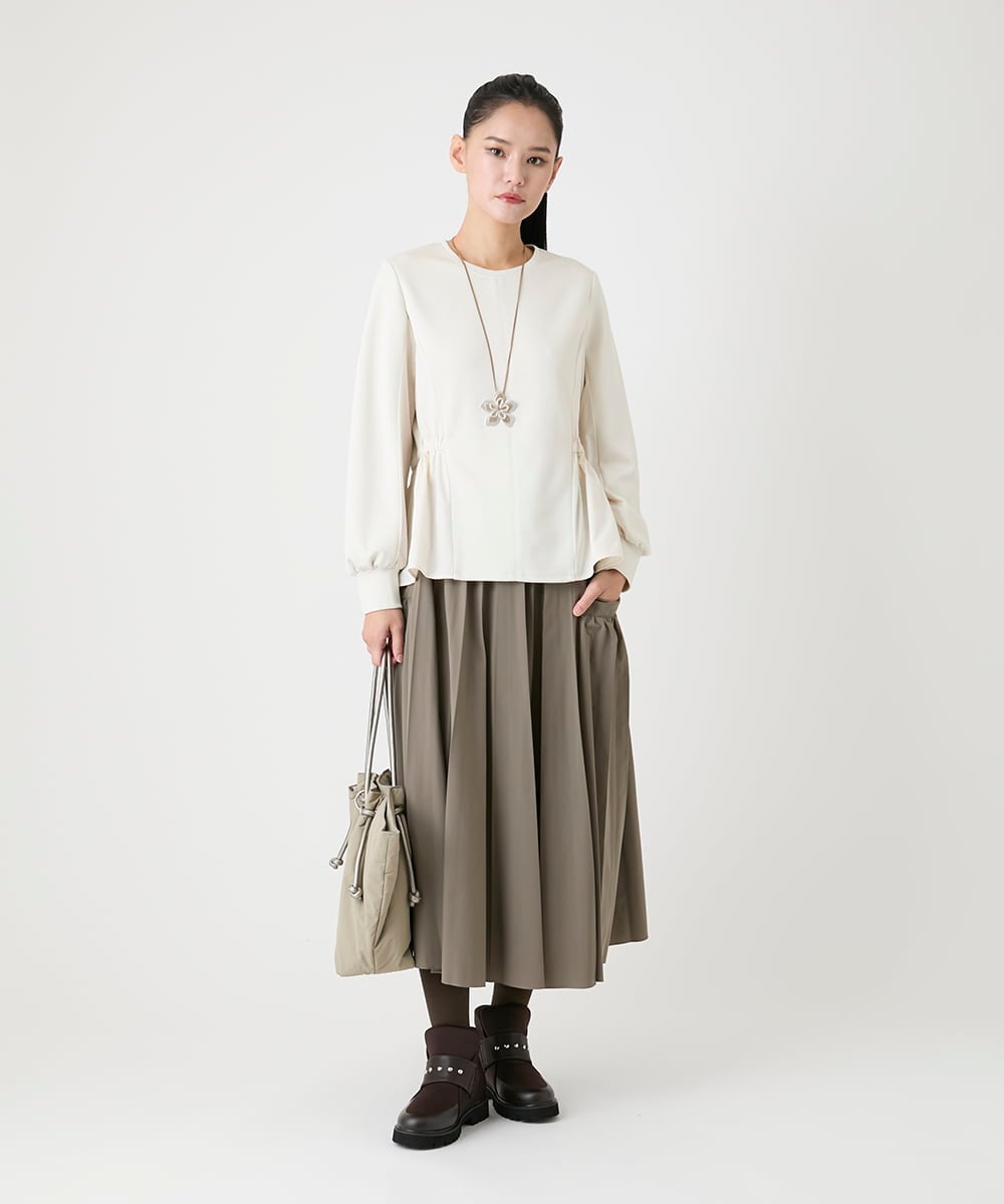 RP2AG01090 HIROKO BIS(ヒロコ ビス) フラワーモチーフデザインネックレス シルバー