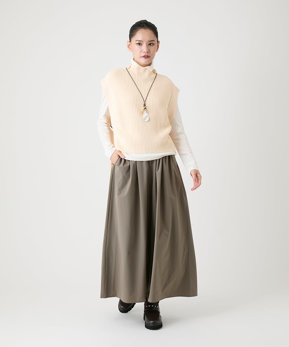 RP2AG02080 HIROKO BIS(ヒロコ ビス) ペタルモチーフデザインネックレス シルバー