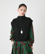RP2AG02080 HIROKO BIS(ヒロコ ビス) ペタルモチーフデザインネックレス シルバー