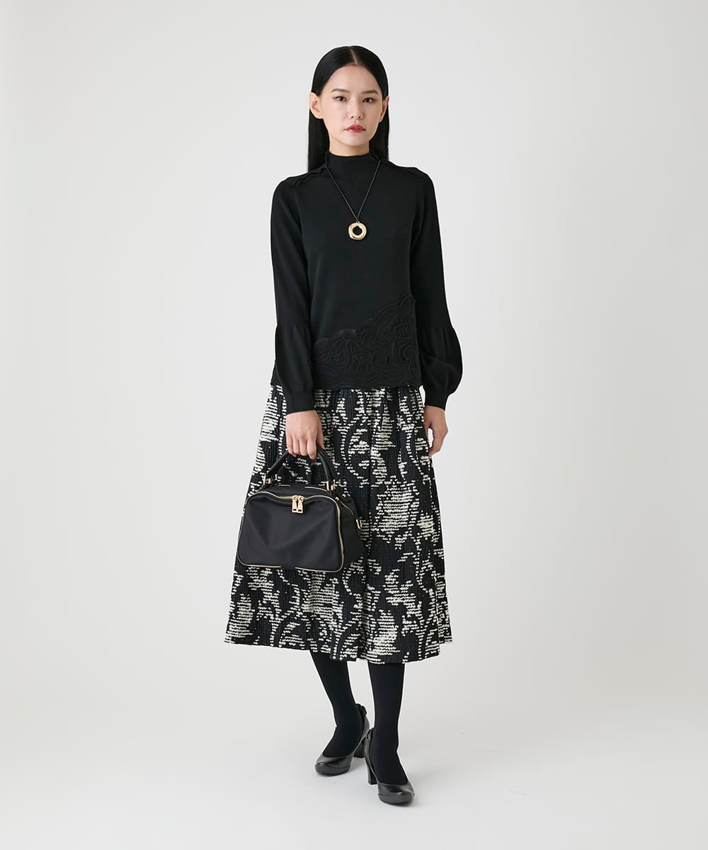 RP2AG03090 HIROKO BIS(ヒロコ ビス) リバートップデザインネックレス シルバー