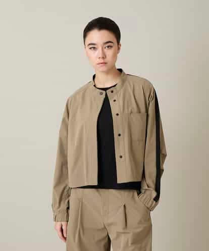 RSJFD09490 TRUNK HIROKO KOSHINO 配色ラインフロントボタンシャツブラウス